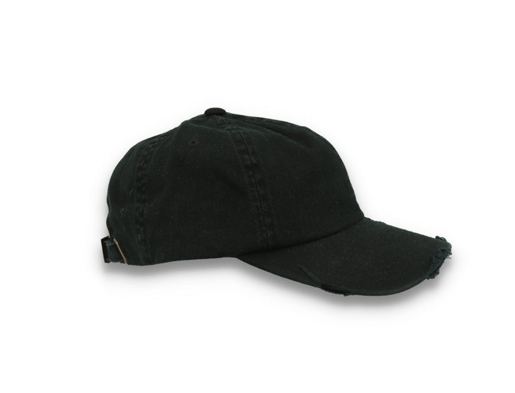 Low Profile Destroyed Cap Black 6245DC - LOKK