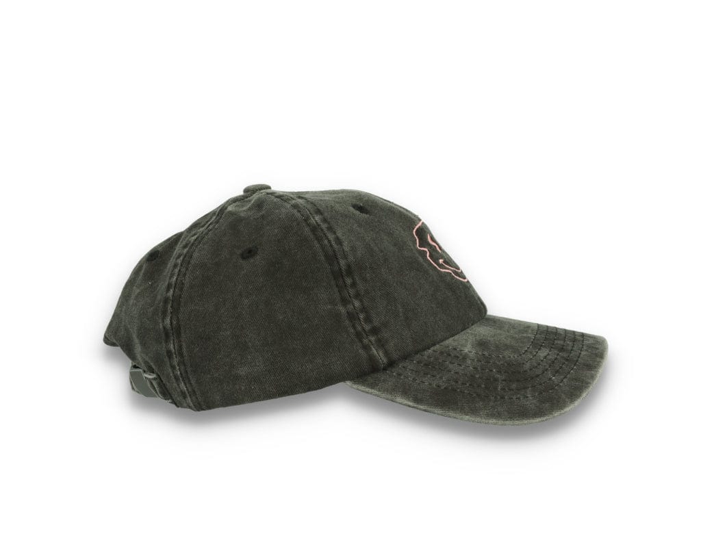 Smiley Face  Washed Black