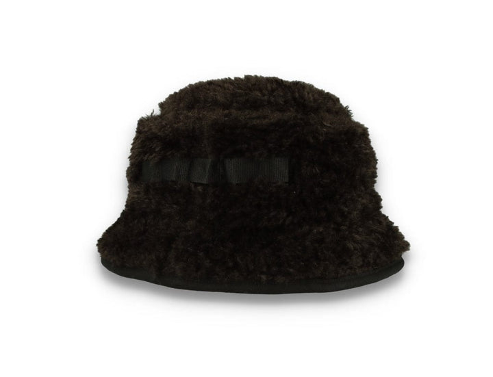 Faux Shearling Utility Bucket Black - LOKK