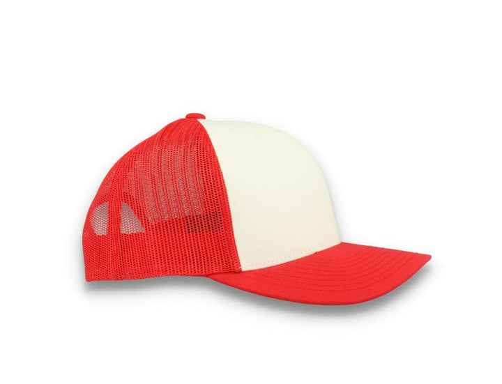 Retro Trucker Red/White/Red Flexfit 6606CF Yupoong