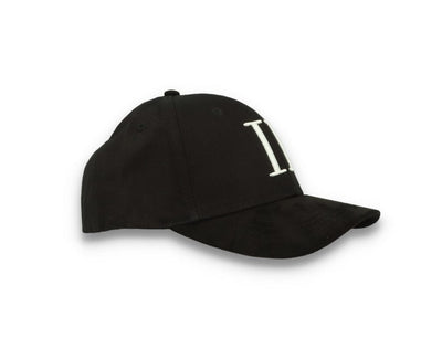 Les Deux Baseball Cap Suede II Black/White