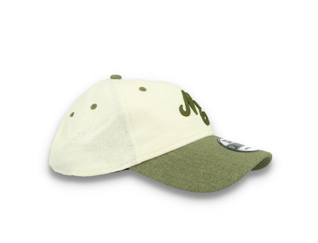 9TWENTY Linen Script New Era White New Era