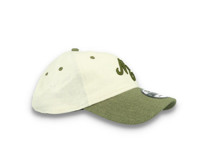 9TWENTY Linen Script New Era White New Era
