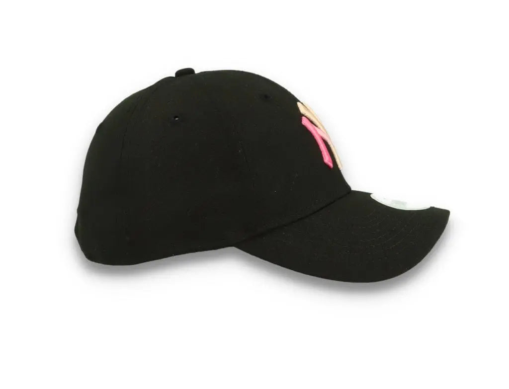 9FORTY Womens Block Logo New York Yankees Black - LOKK