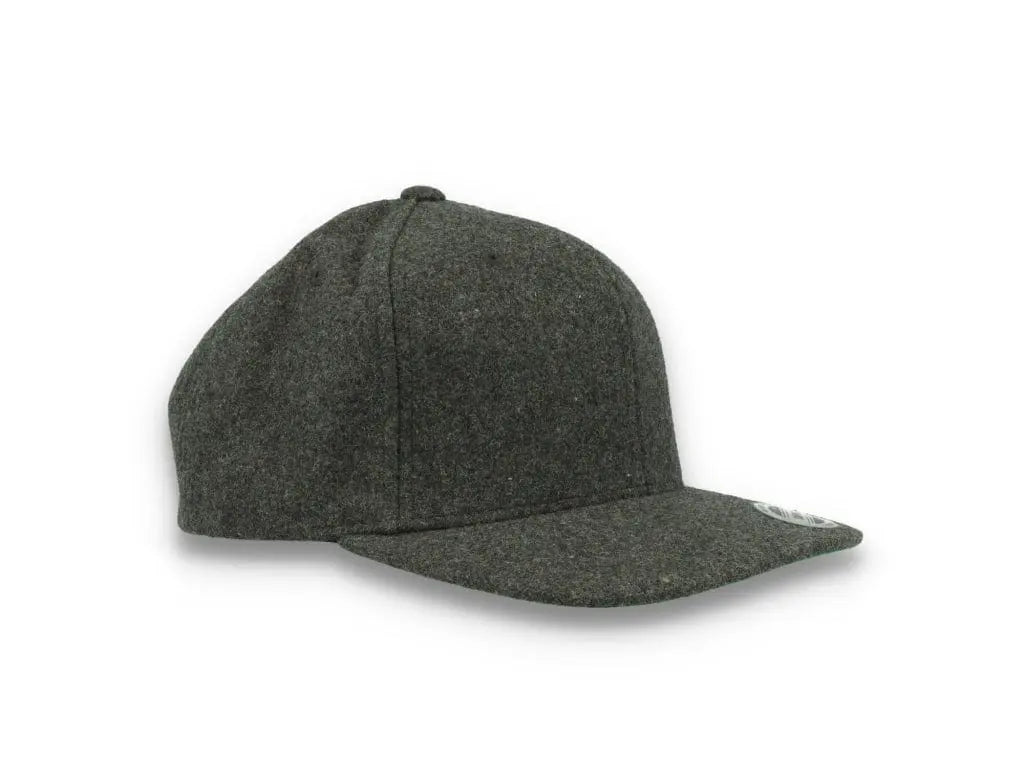 Yupoong Snapback Melton Wool 6689M Dark Grey - LOKK