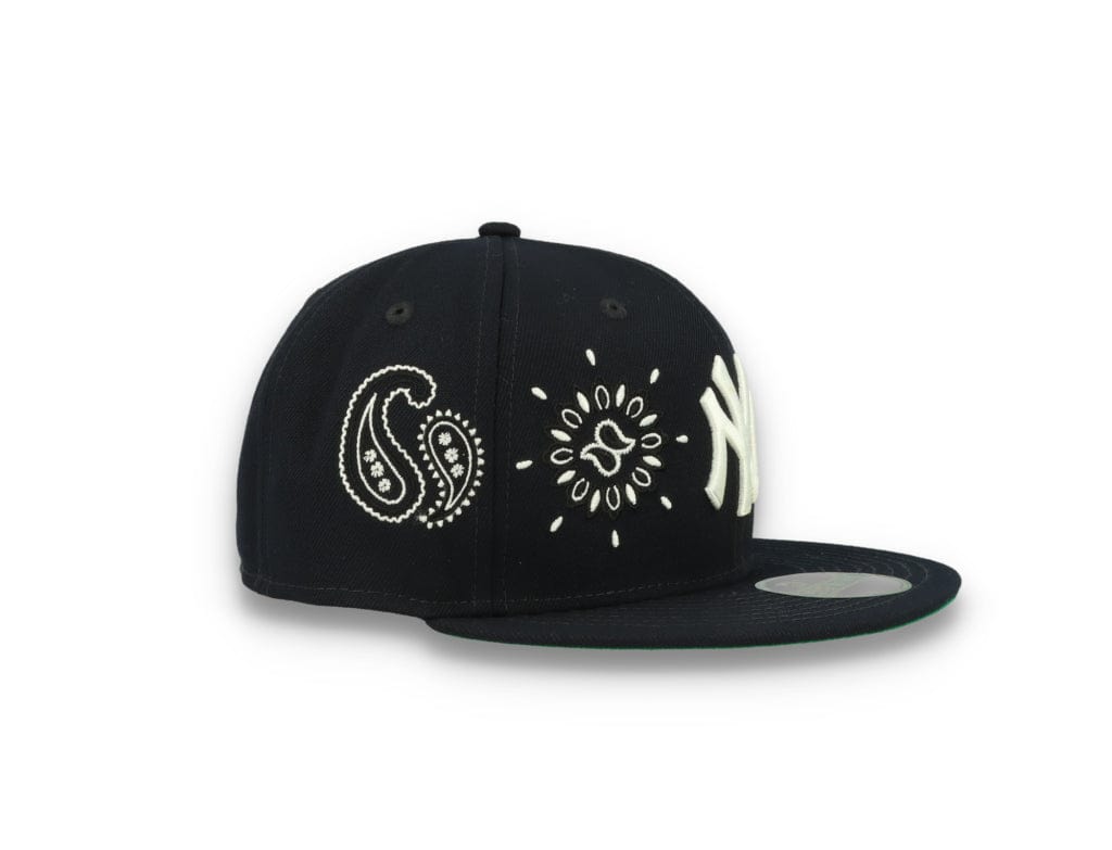 59FIFTY MLB All Over Print Paisley New York Yankees Team/White