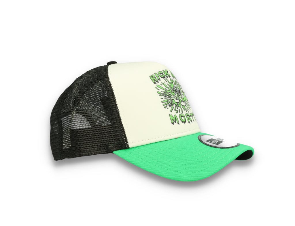 Character Trucker Rick and Morty Black/White/Green Blue New Era