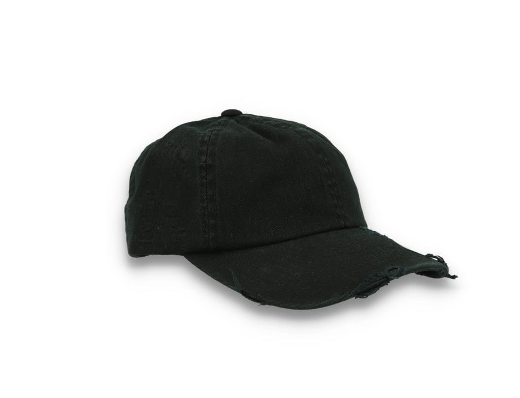 Low Profile Destroyed Cap Black 6245DC - LOKK