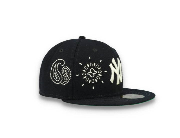 59FIFTY MLB All Over Print Paisley New York Yankees Team/White - LOKK