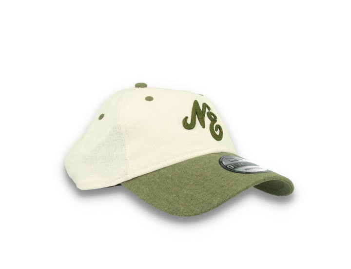 9TWENTY Linen Script New Era White New Era