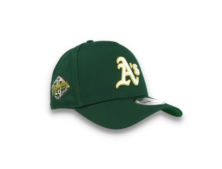 9FORTY Patch A-Frame Oakland Athletics Dark Green - LOKK