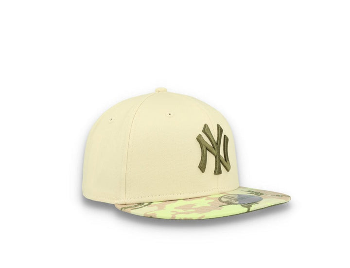 9FIFTY Kids Contrast New York Yankees Light Cream/New Olive