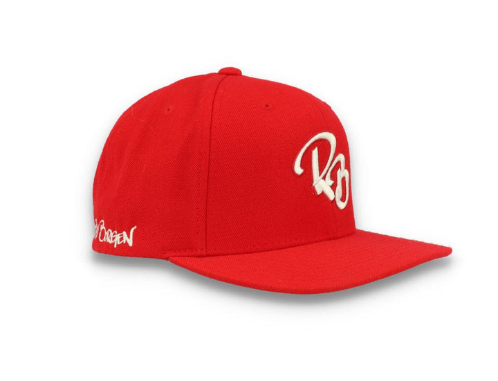 LOKK X RADIO BORGEN Snapback Red/White - LOKK