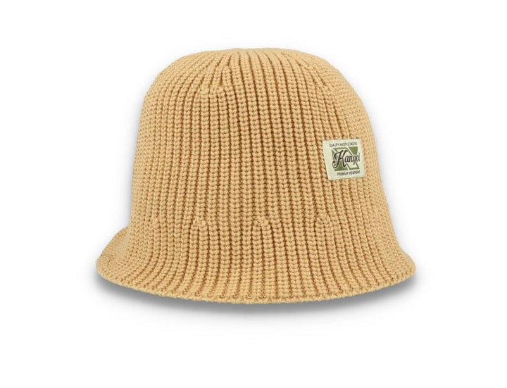 Washed Knit Bucket Oat - LOKK