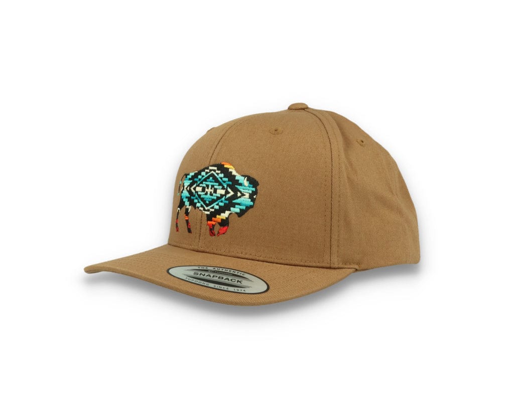 Pendleton Buffalo Embroidered Cap Taupe - LOKK