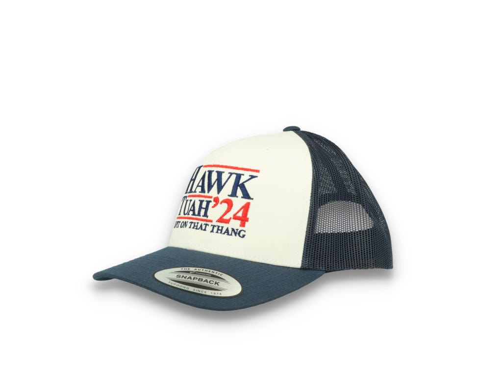 Hawk Tuah 24 - 6606 Retro Trucker Cap Navy/White/Navy