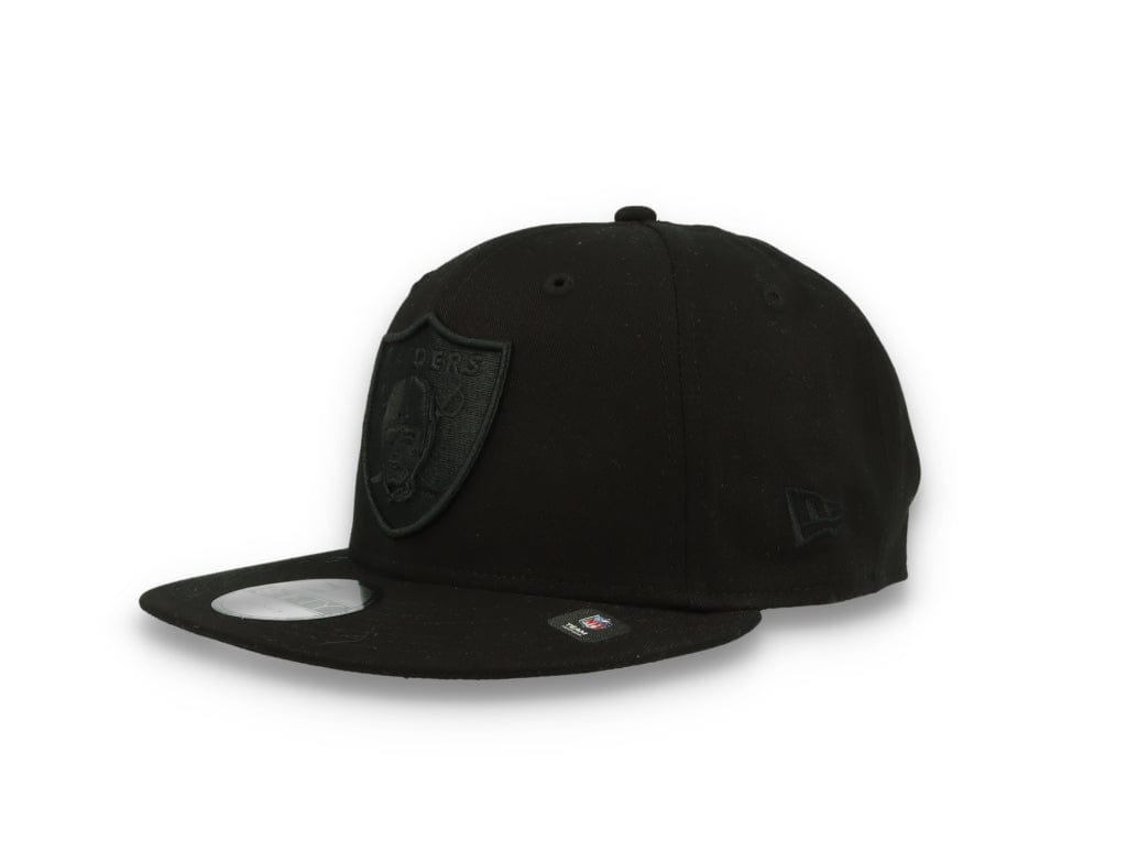 9FIFTY Nos NFL Black On Black Las Vegas Raiders - LOKK