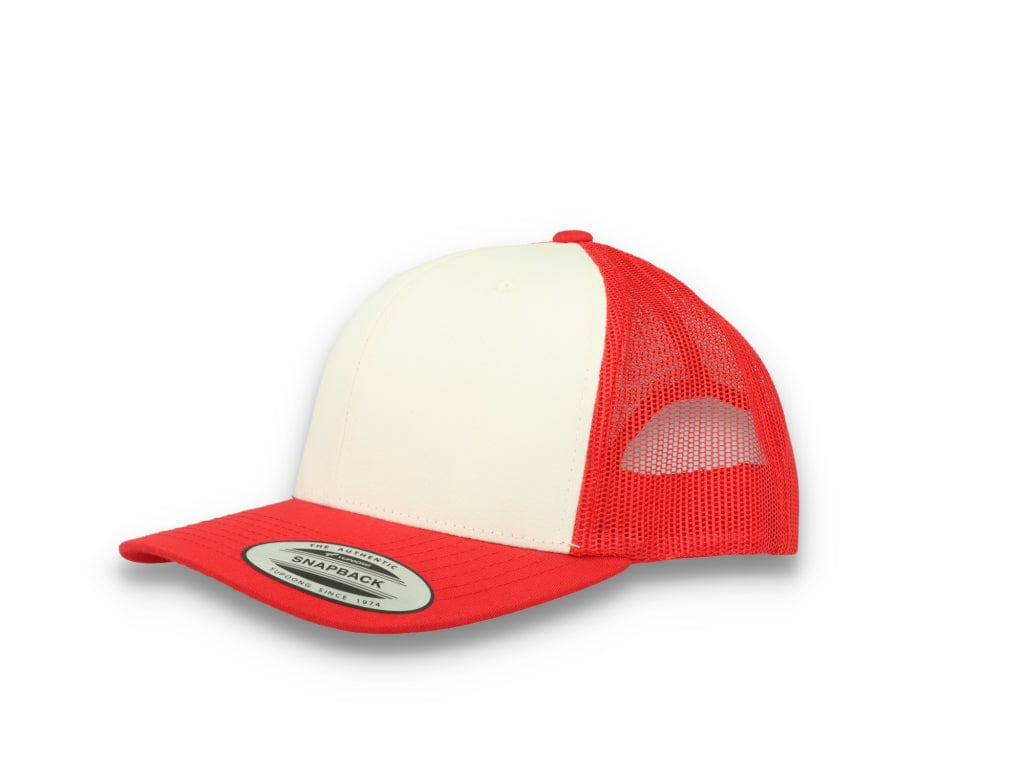 Retro Trucker Red/White/Red Flexfit 6606CF Yupoong