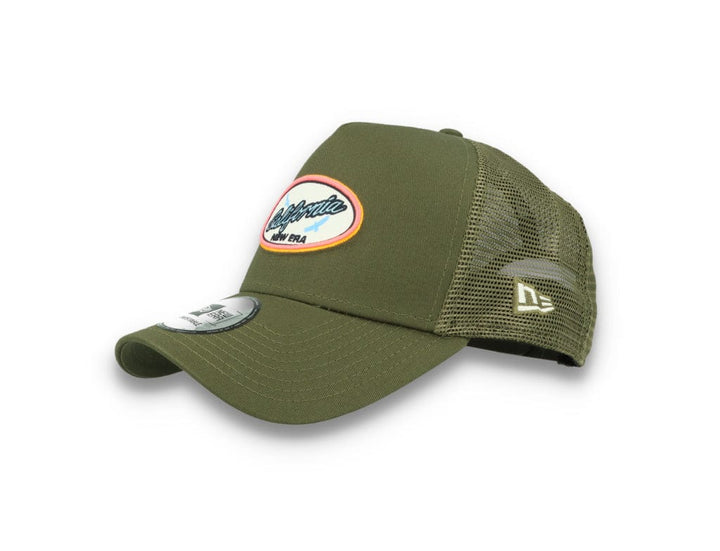 Oval State Trucker New Era Green - LOKK