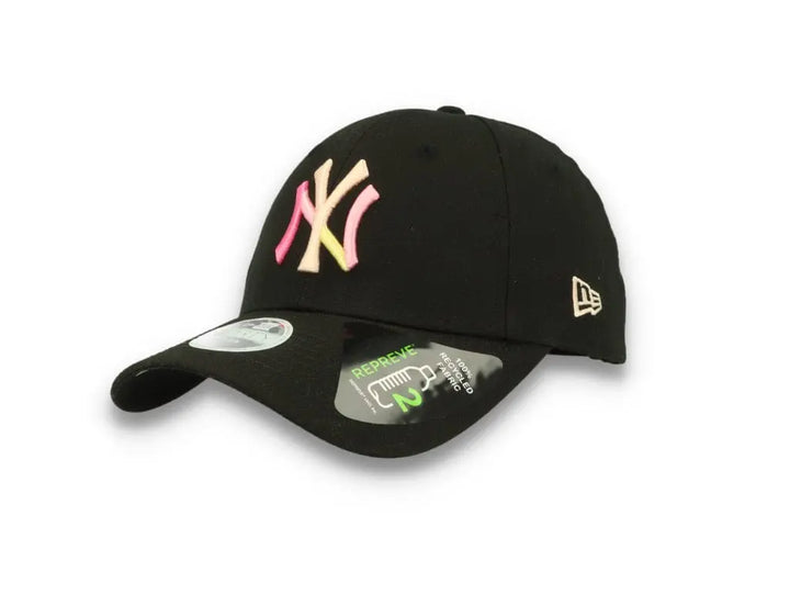 9FORTY Womens Block Logo New York Yankees Black - LOKK