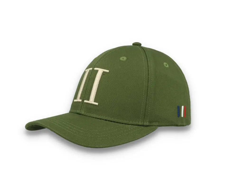 Encore Organic Baseball Cap Dark Ivy Green/Ivory - LOKK