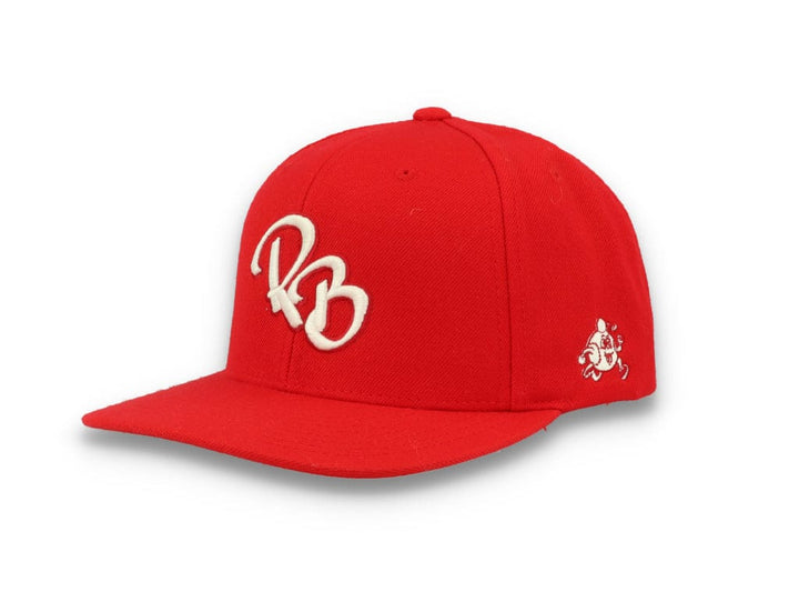 LOKK X RADIO BORGEN Snapback Red/White - LOKK