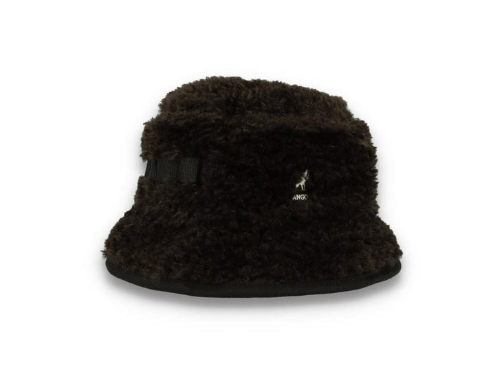 Faux Shearling Utility Bucket Black - LOKK