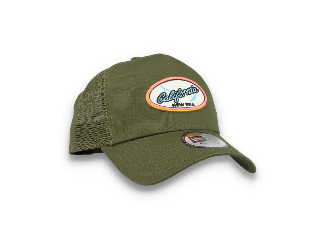 Oval State Trucker New Era Green - LOKK