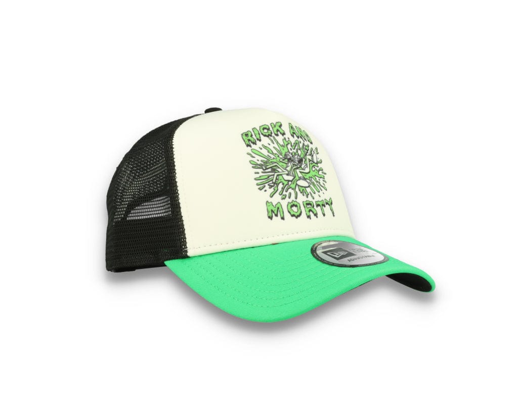 Character Trucker Rick and Morty Black/White/Green Blue New Era