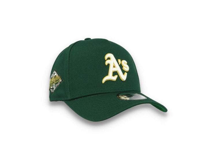 9FORTY Patch A-Frame Oakland Athletics Dark Green - LOKK