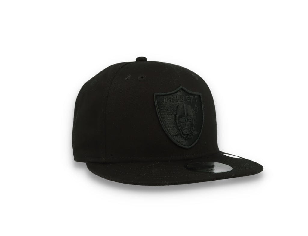 9FIFTY Nos NFL Black On Black Las Vegas Raiders - LOKK