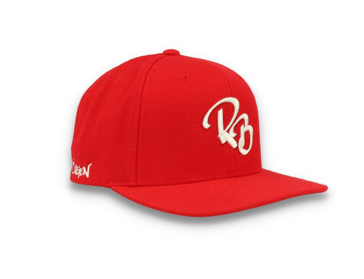 LOKK X RADIO BORGEN Snapback Red/White - LOKK