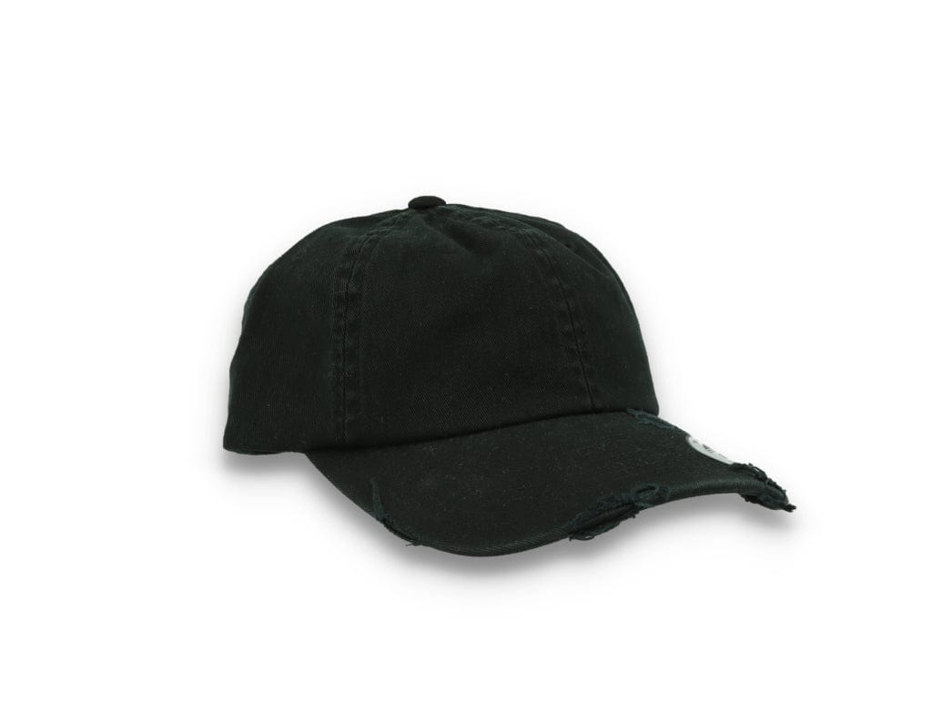 Low Profile Destroyed Cap Black 6245DC - LOKK