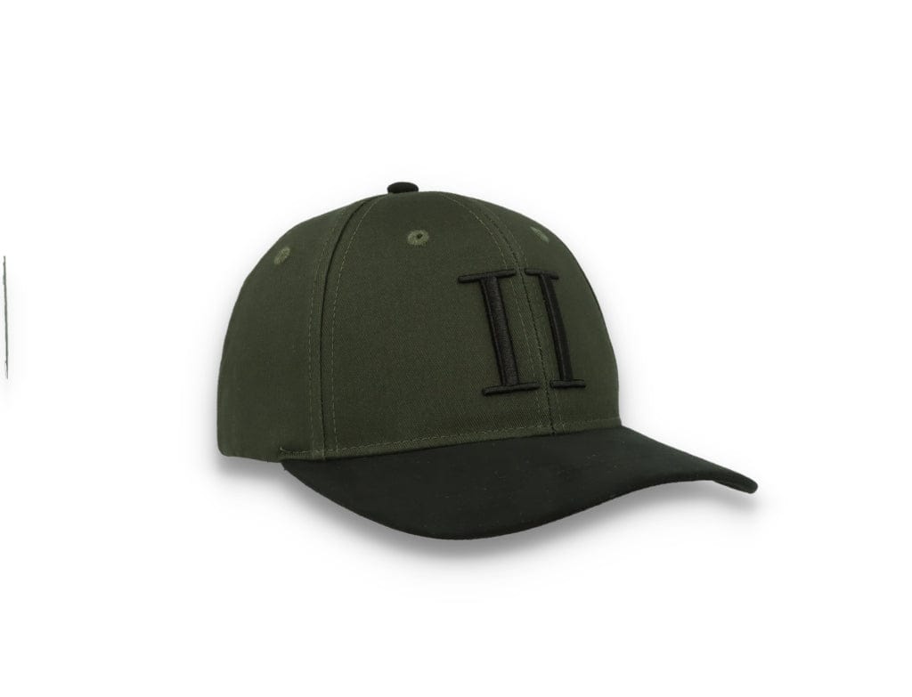 Baseball Cap Suede II Pine Green - LOKK