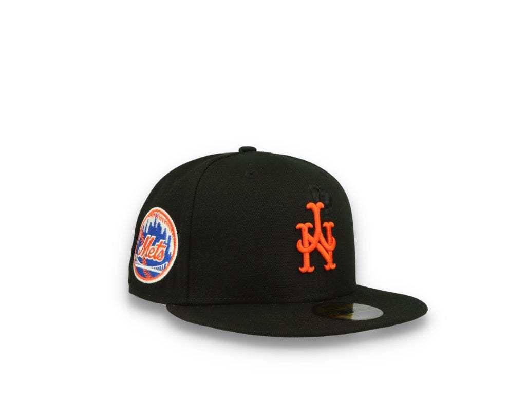 59FIFTY Upside Down All Over Print NY Mets Black