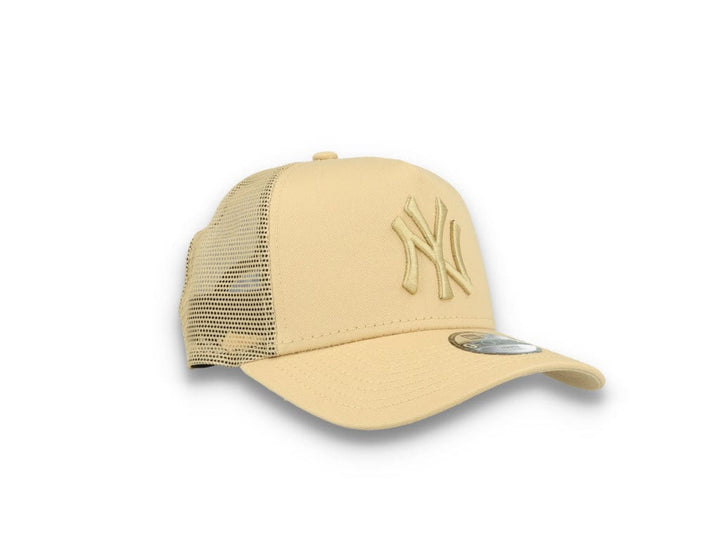 Kids Tonal Mesh Trucker New York Yankees  Beige - LOKK