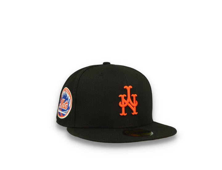 59FIFTY Upside Down All Over Print NY Mets Black