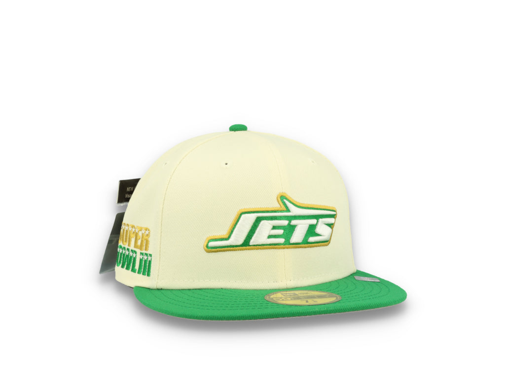 59FIFTY NFL Pin Pack New York Jets Chrome White