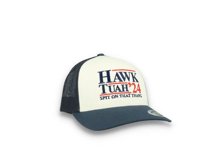 Hawk Tuah 24 - 6606 Retro Trucker Cap Navy/White/Navy