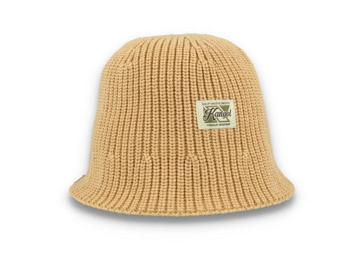 Washed Knit Bucket Oat - LOKK