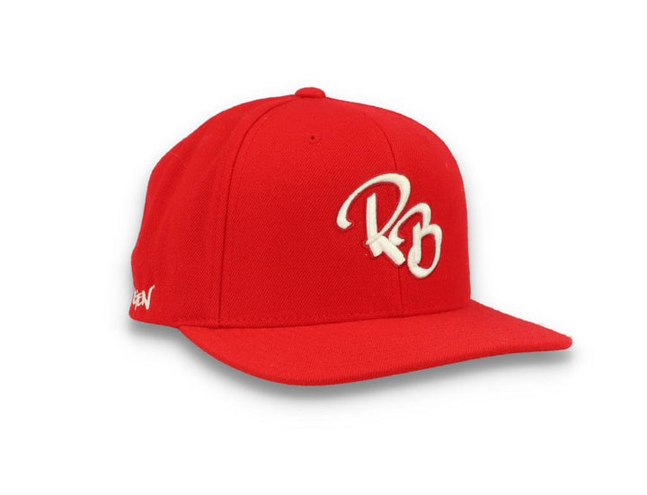 LOKK X RADIO BORGEN Snapback Red/White - LOKK