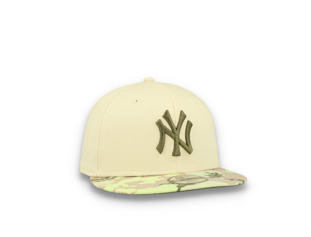 9FIFTY Kids Contrast New York Yankees Light Cream/New Olive