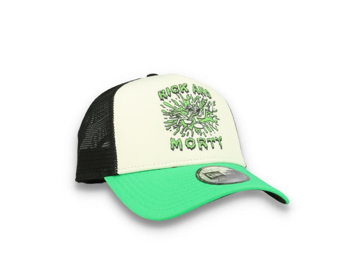 Character Trucker Rick and Morty Black/White/Green Blue New Era