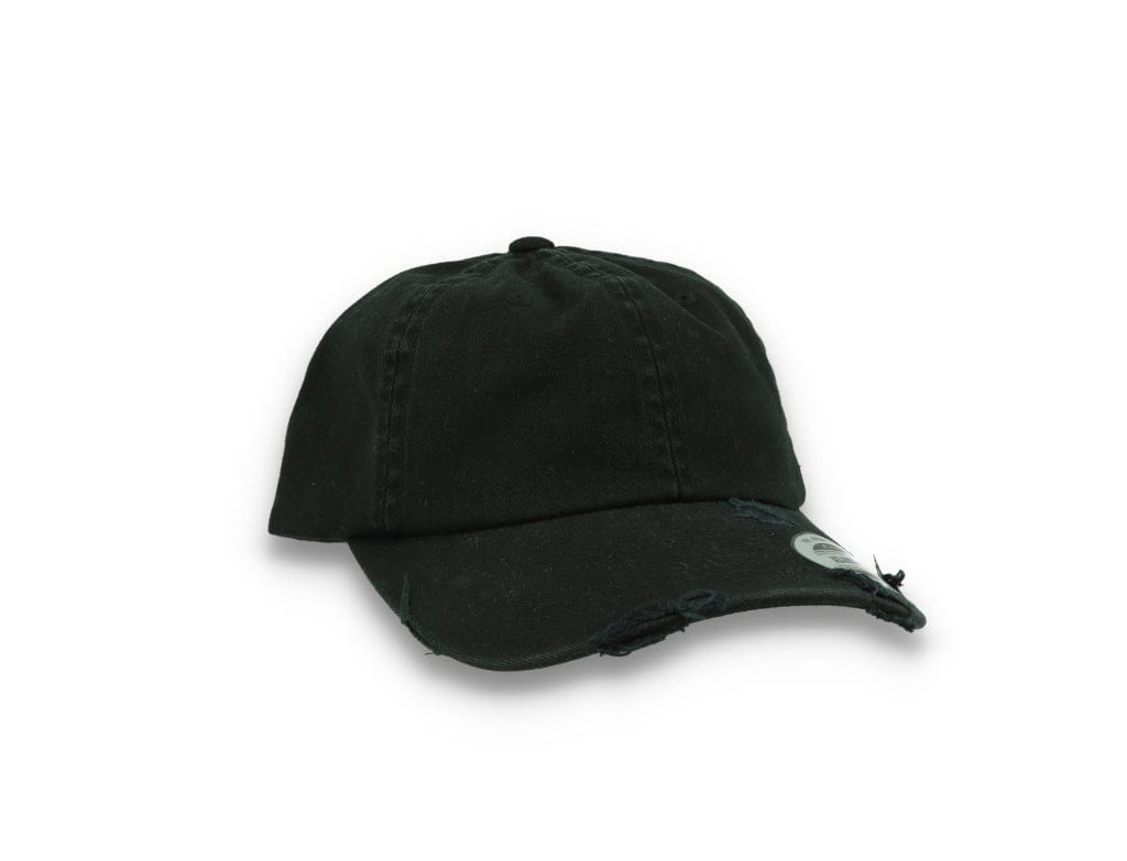 Low Profile Destroyed Cap Black 6245DC - LOKK