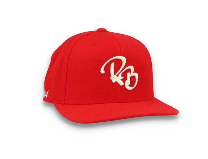 LOKK X RADIO BORGEN Snapback Red/White - LOKK