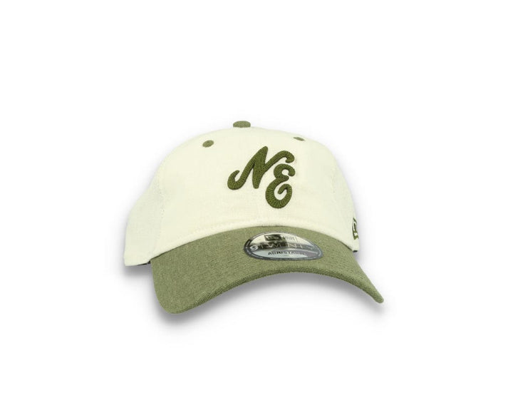 9TWENTY Linen Script New Era White New Era