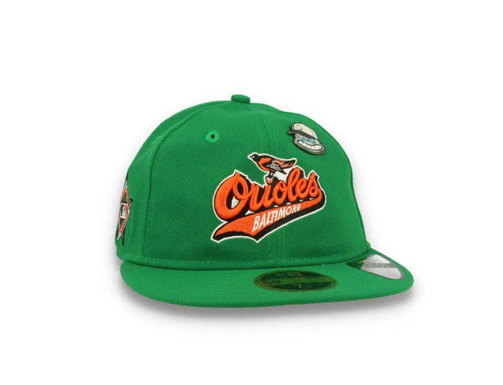 59FIFTY MLB Coop Pin Retro Crown Baltimore Orioles Official Team Color - LOKK