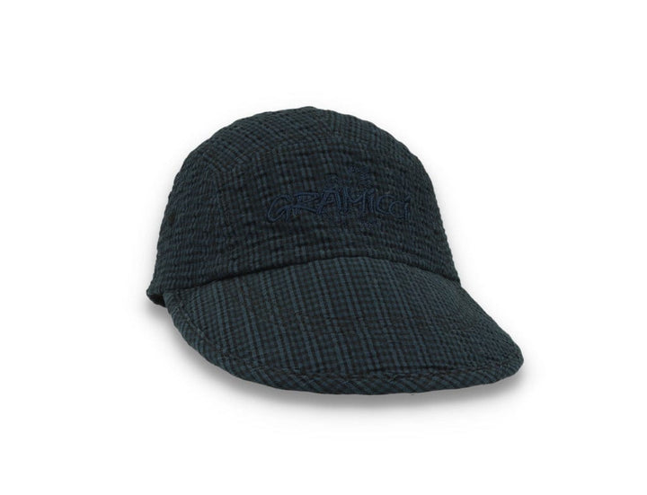 O.G. Seersucker Canyon Cap Royal Blue Garment Dyed - LOKK