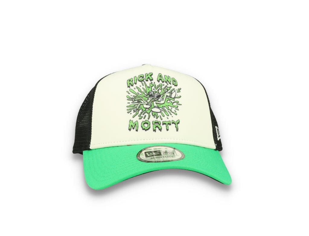 Character Trucker Rick and Morty Black/White/Green Blue New Era