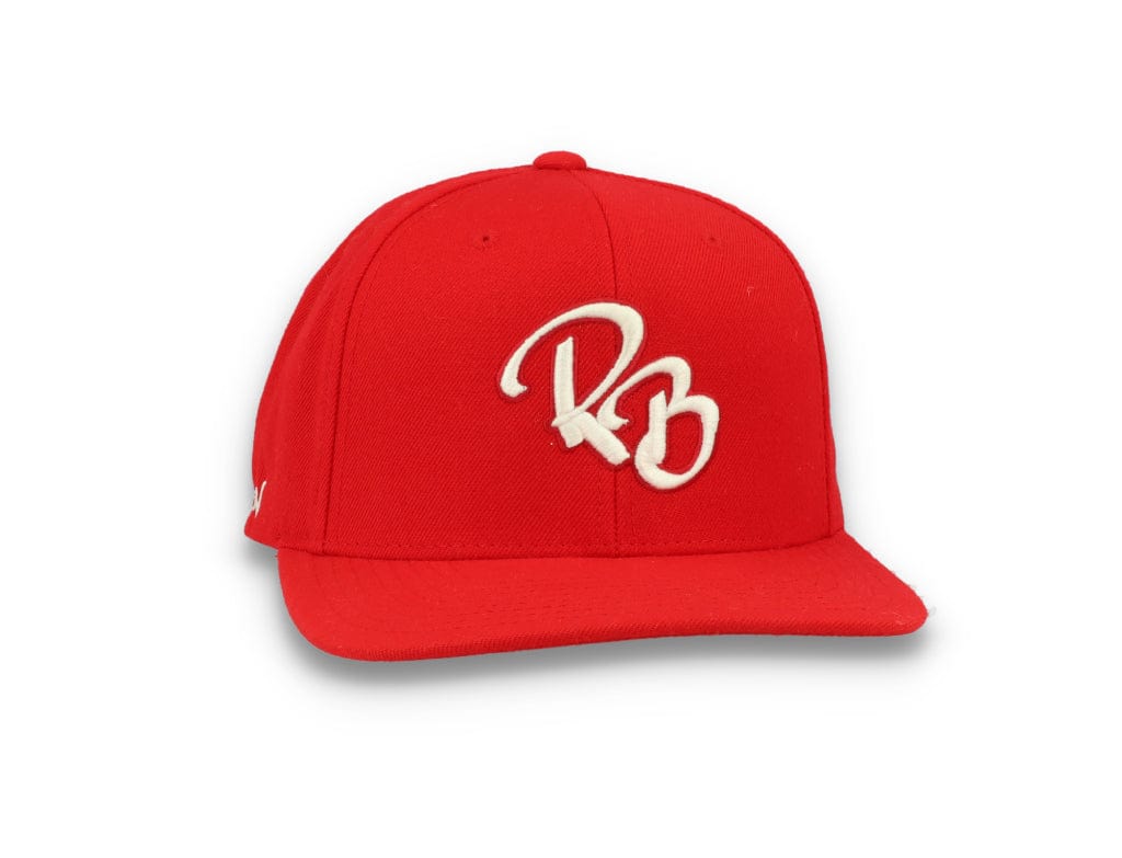 LOKK X RADIO BORGEN Snapback Red/White - LOKK